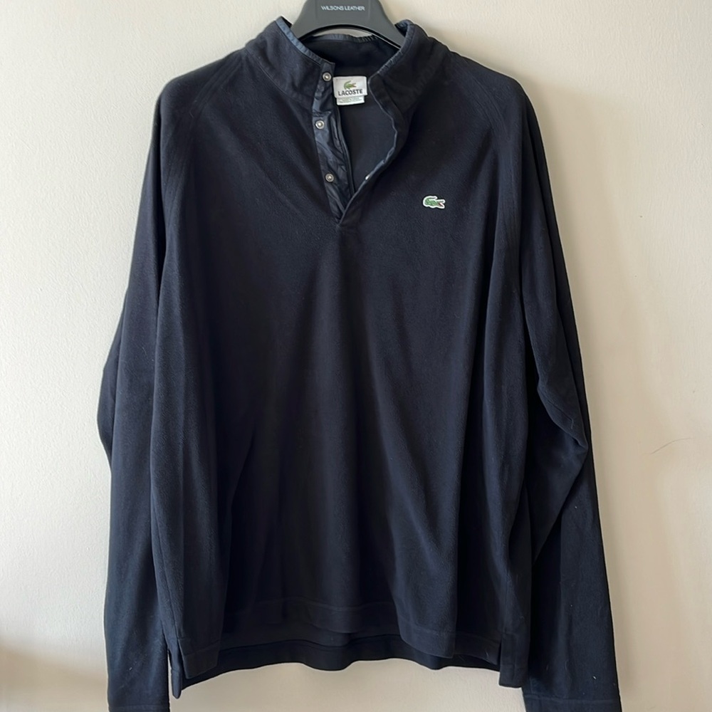 Lacoste Men’s Fleece Pullover 🐊
